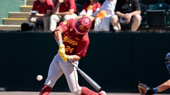 USC fumbles in extra inning loss after Mason Edwards first to 100 strike outs