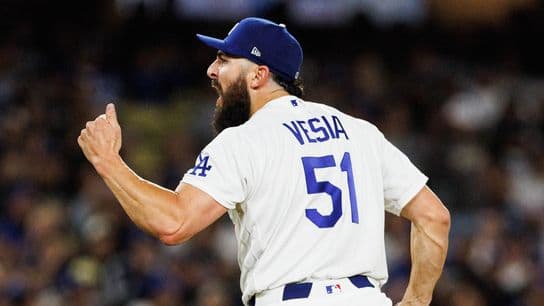 TST Images: Dodgers defeat Rangers, 8-7, in Los Angeles