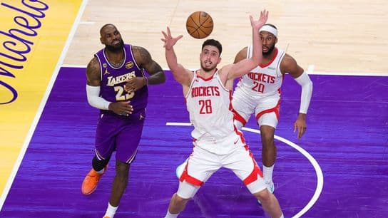TST Images: Rockets defeat Lakers, 99-93, at Crypto.com Arena