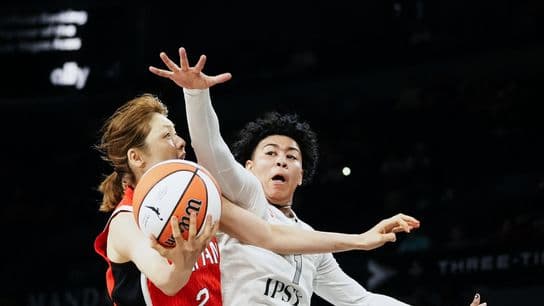 TST Images: Aces defeat Japan 94-78, at Michelob Ultra Arena