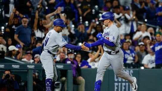 Dalton Rushing stays hot, Dodgers roll through Rockies