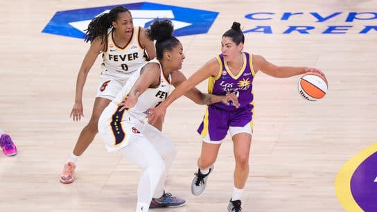 TST Images: Fever beat Sparks, 87-78, at Crypto.com Arena