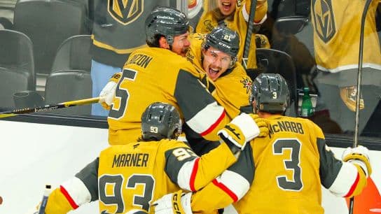 Golden Knights aiming to punch ticket to second round against Mammoth