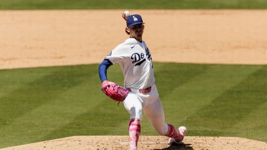 Wrobleski's grit not enough as Dodgers continue offensive funk
