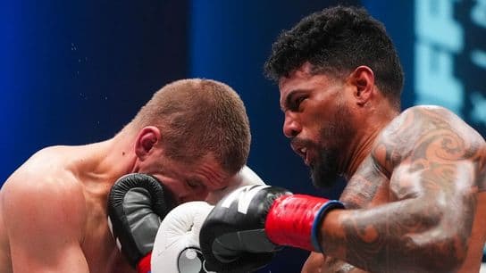 Mosley Jr. delivers career-best performance, stops Bohachuk in six at Zuffa Boxing 6