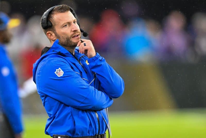 Coach McVay never met QB Simpson before Rams made him first-round pick