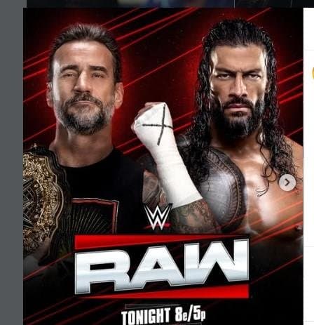 WWE 'Raw': CM Punk, Roman Reigns have final meeting before 'WrestleMania'