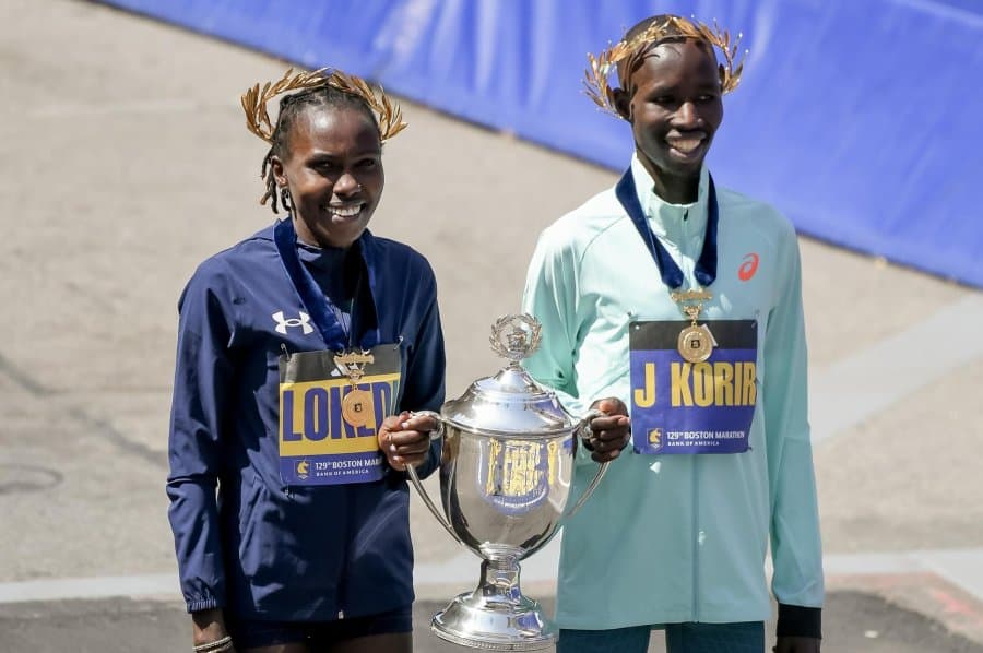 Boston Marathon: John Korir, Sharon Lokedi successfully defend titles