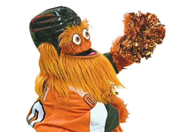 NHL playoff hockey returns to Philly, and Gritty is loving it