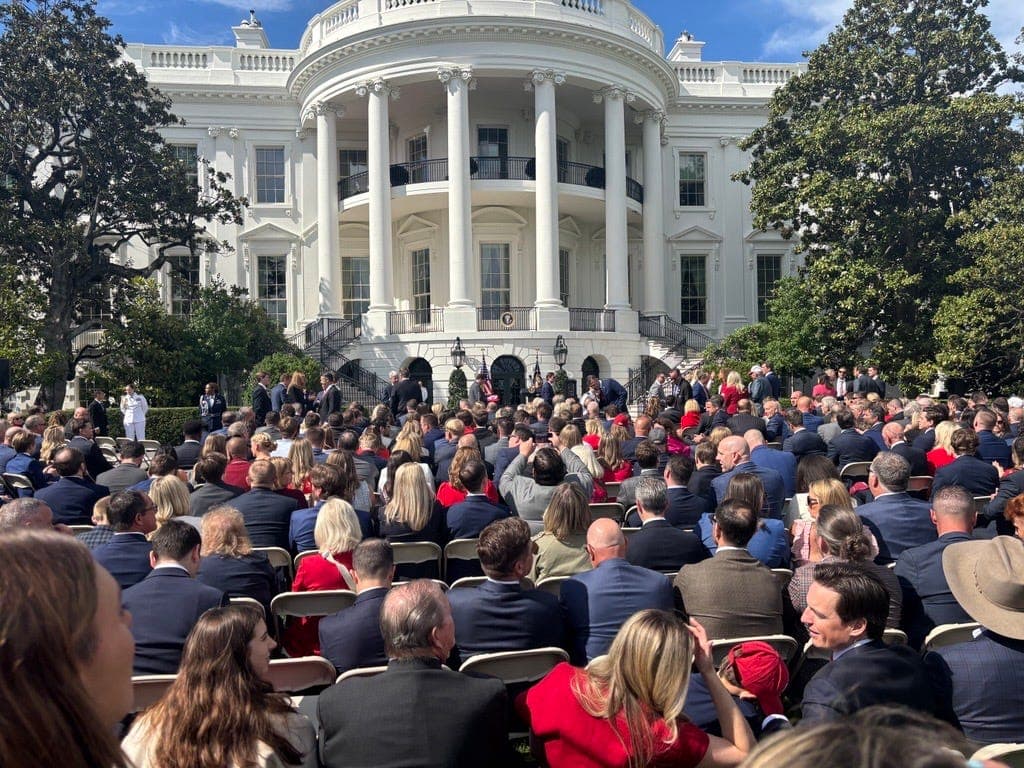Trump says Indiana football was 'underestimated... not anymore' during White House visit