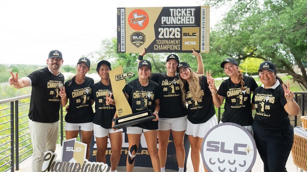 2026 NCAA women's college golf conference championship dates, results