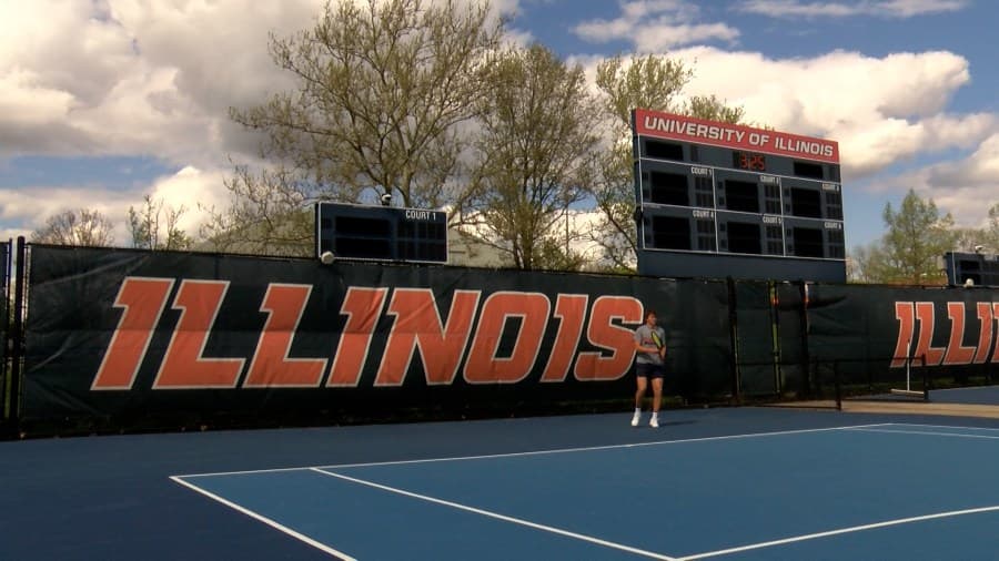 Illini men’s tennis hosting to start NCAA Tournament