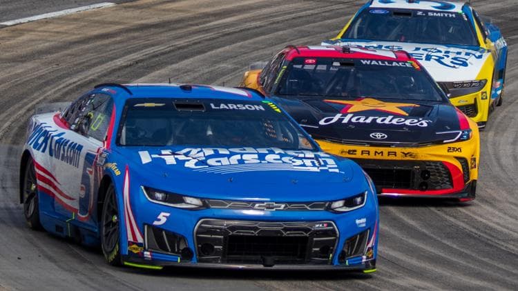 Kyle Larson nears record for reigning NASCAR champions with 33-race winless streak