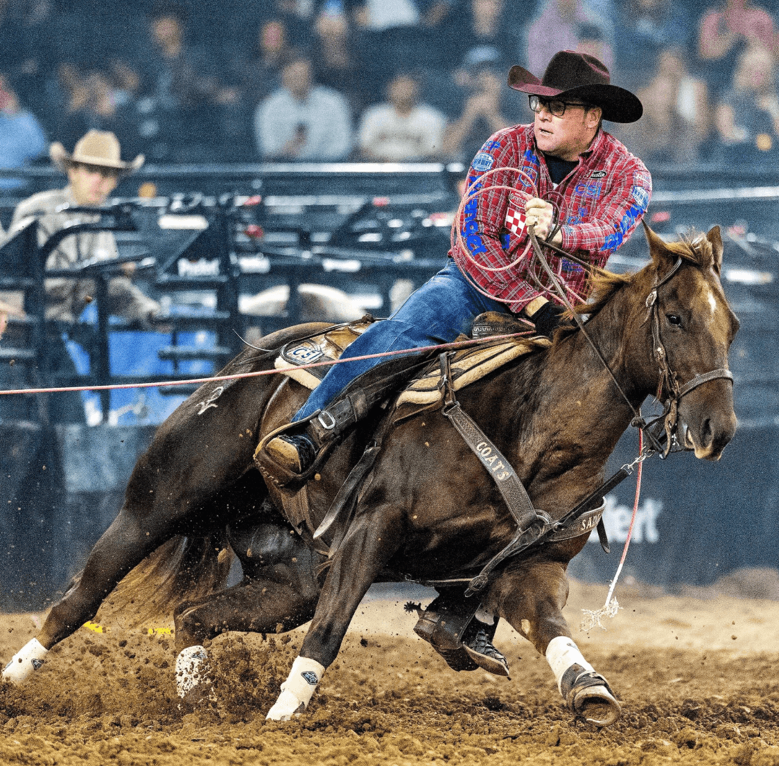 Coleman Proctor Claims Team Roping and All Around title at the Guymon Pioneer Days Rodeo