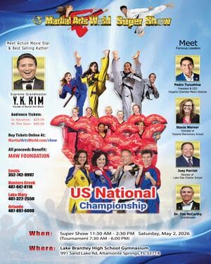 Martial Arts World Super Show returns to Altamonte Springs with Grandmaster Y.K. Kim