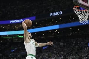 Jayson Tatum has strong return to playoffs for Celtics, who rout 76ers 123-91 in Game 1