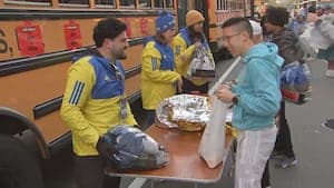 ‘Favorite day of the year’: Boston Marathon participants unfazed by cold temperatures