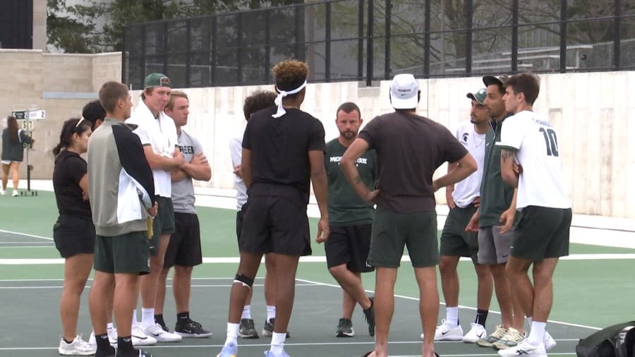 No. 23 Michigan State tennis defeats Indiana keeping Big Ten title hopes alive