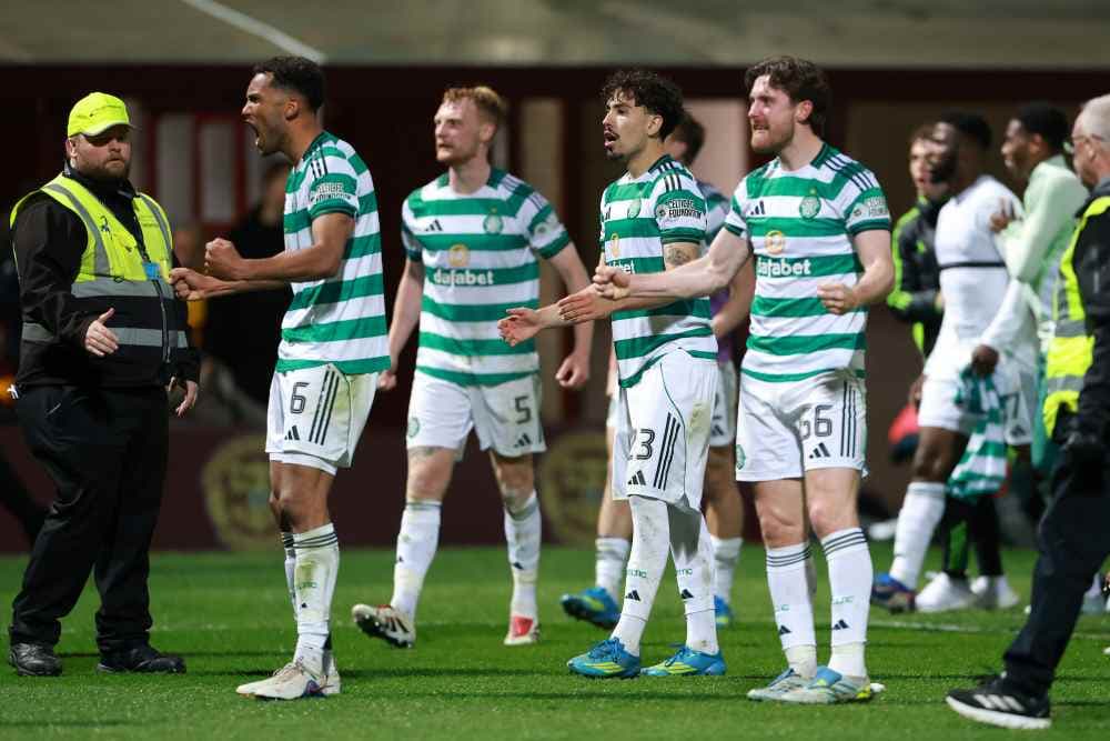 Celtic Set Up Title Showdown With Hearts After Dramatic Win Away At Motherwell
