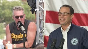 Gov. Shapiro, Pat McAfee make silly bet on Penguins-Flyers series