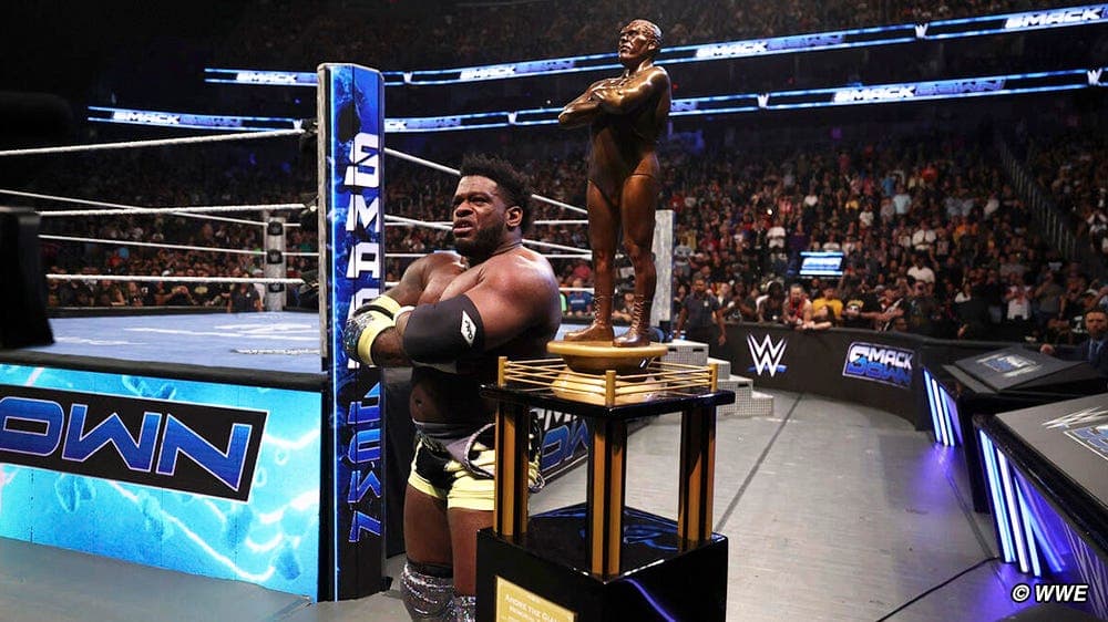 WWE SmackDown before WrestleMania: Royce Keys wins Andre Battle Royal