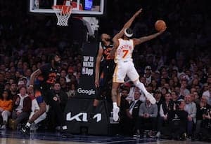 Hawks tie up playoff series with nail-biting 1 point win over Knicks