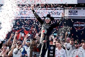 Carson Hocevar earns 1st NASCAR Cup victory at Talladega Superspeedway
