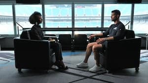 Channel 9 sits down with Panthers head coach Dave Canales