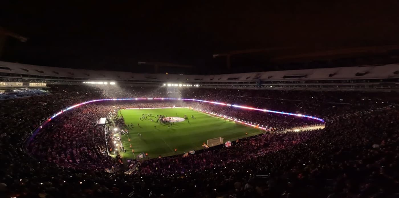 Así se construyó ELCLÁSICO en el Spotify Camp Nou