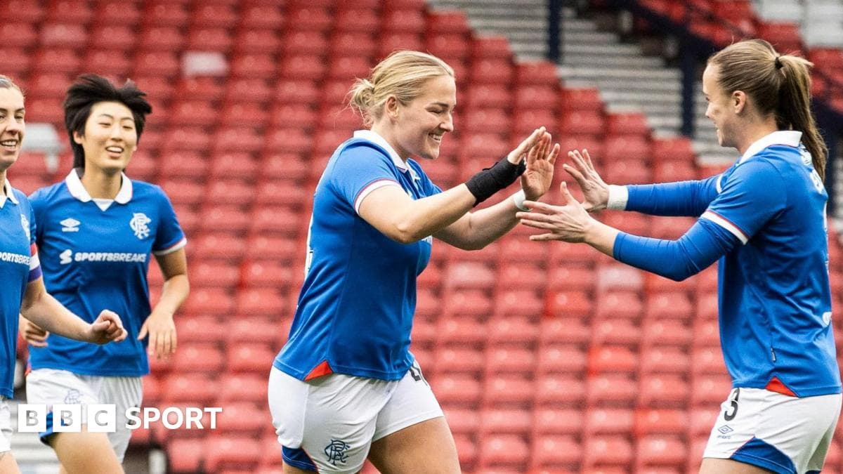 Holders Rangers beat Montrose to set up Old Firm cup final