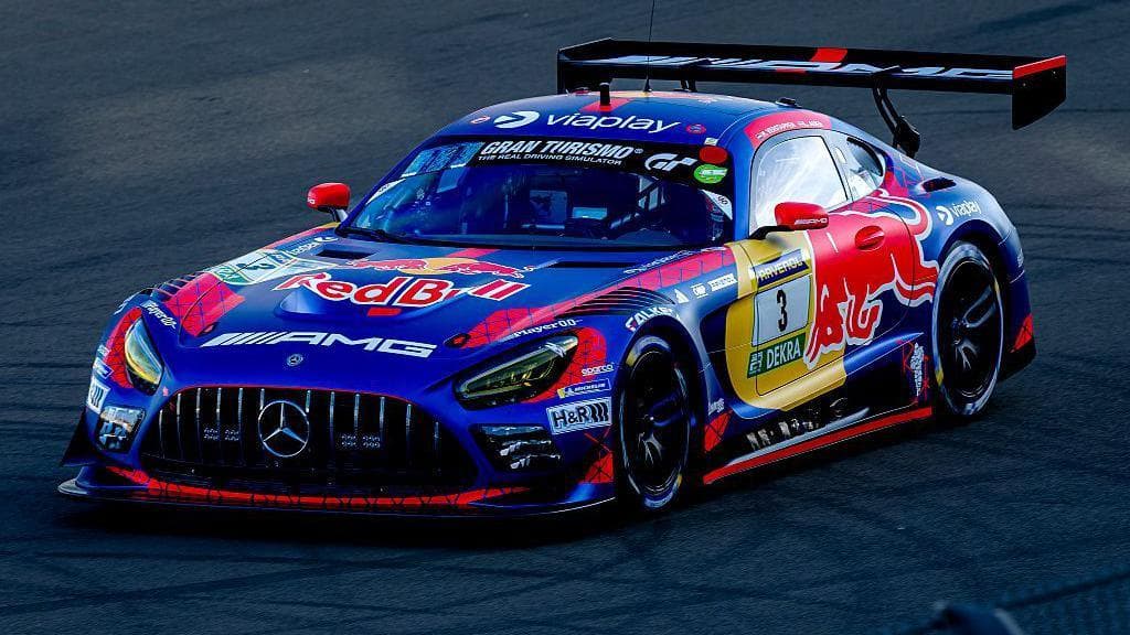 Max Verstappen of the Mercedes-AMG Team Verstappen Racing participates in the ADAC 24h Nurburgring qualifying