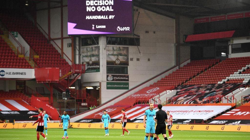 VAR decision - no goal