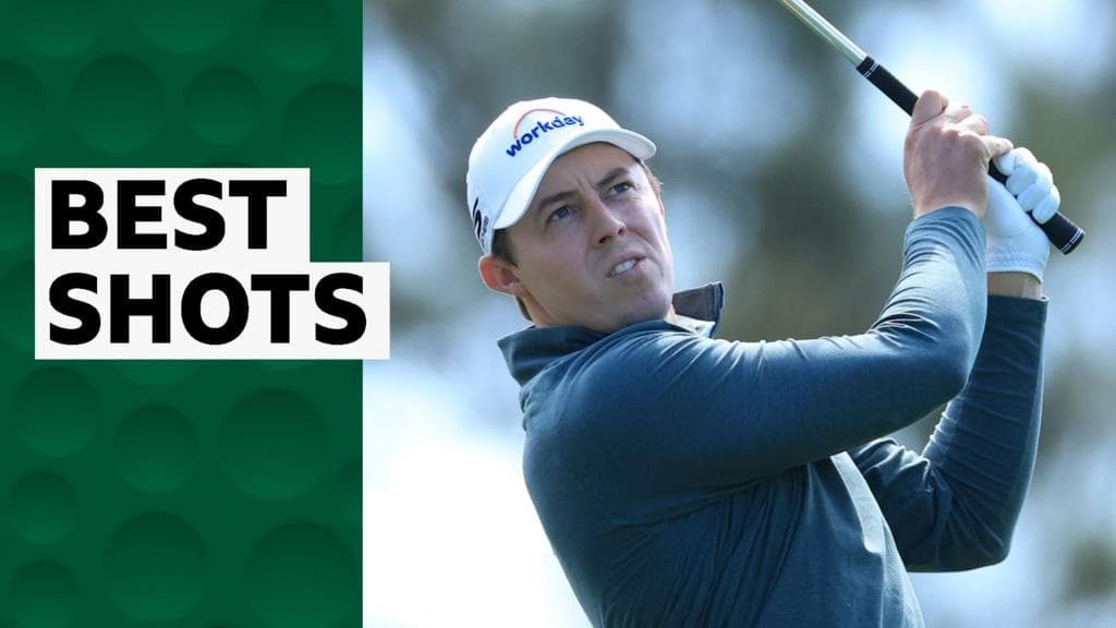Fitzpatrick features in day one Masters best shots