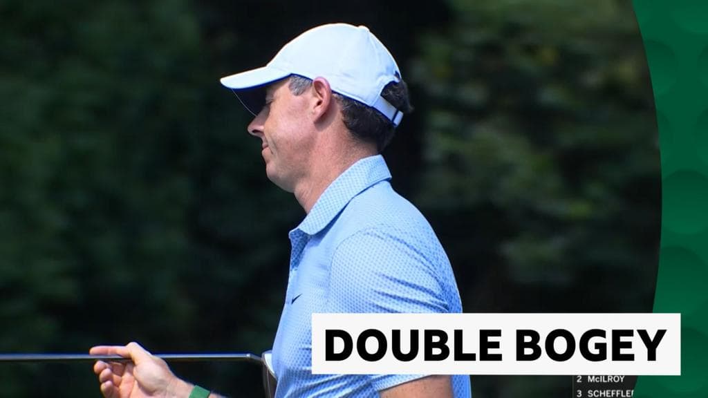 'Disaster' as McIlroy double bogeys the fourth