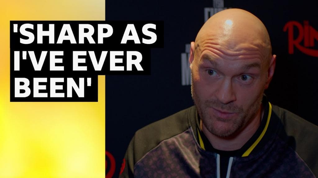 'I'm as sharp as I've ever been' - Fury on Makhmudov fight