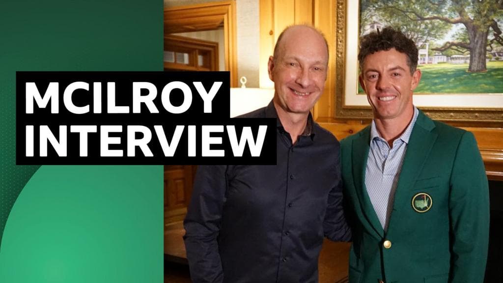 Watch full BBC Sport NI interview with Masters champion McIlroy