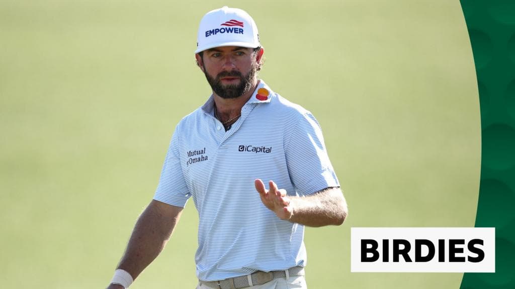 Young moves into joint lead after super third round at Augusta