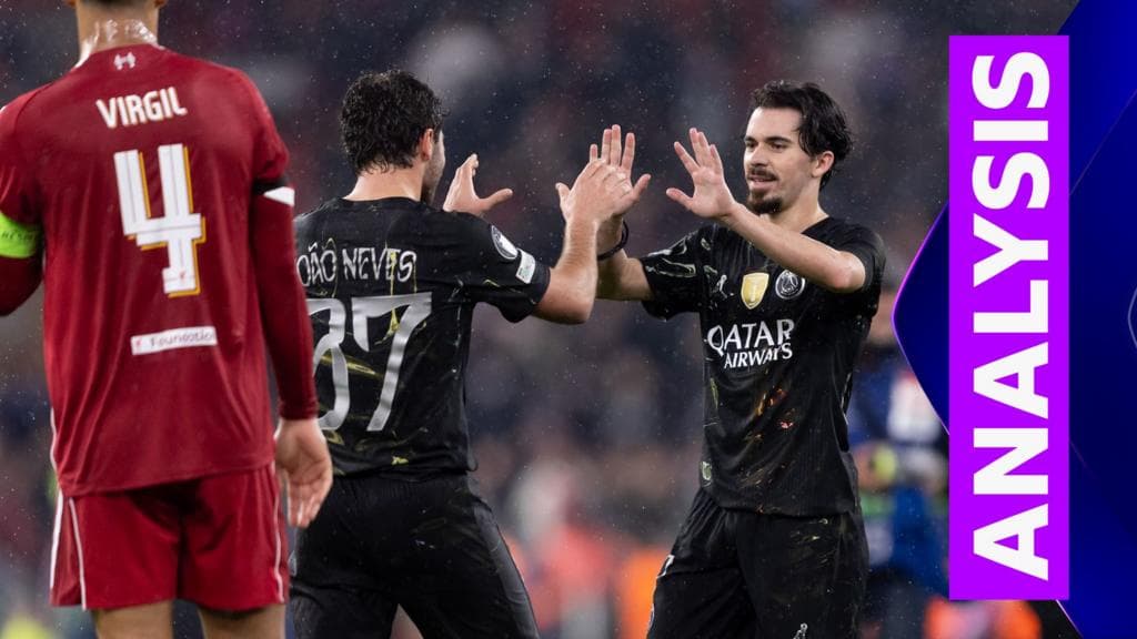 How PSG's 'engine room' were the key to Liverpool win