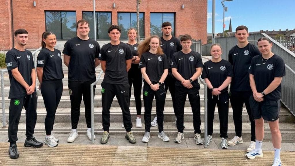 The Northern Ireland boxing team (JP Hale missing)
