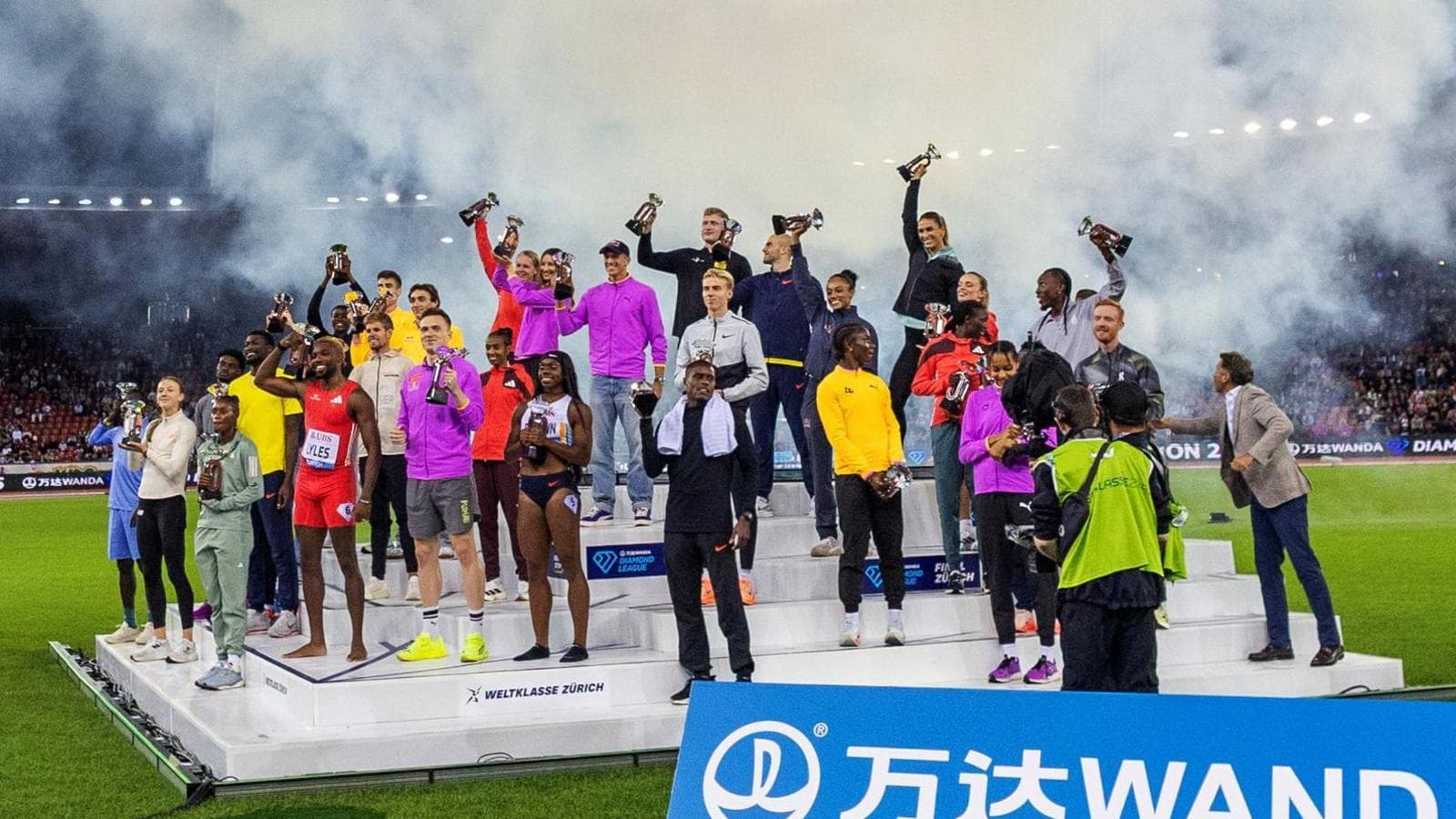 The 2025 Diamond League champions