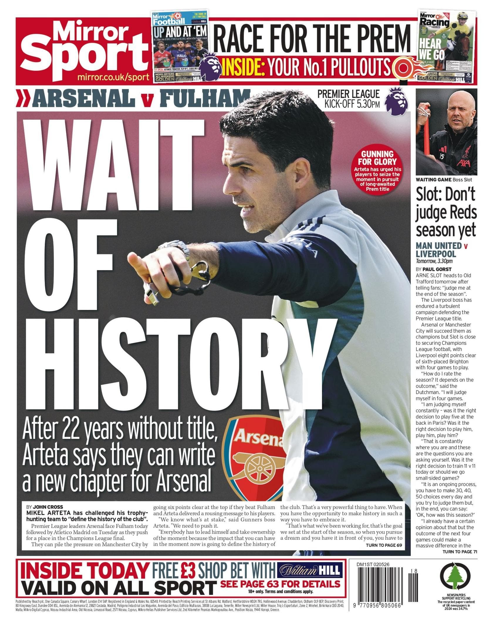 Mirror back page
