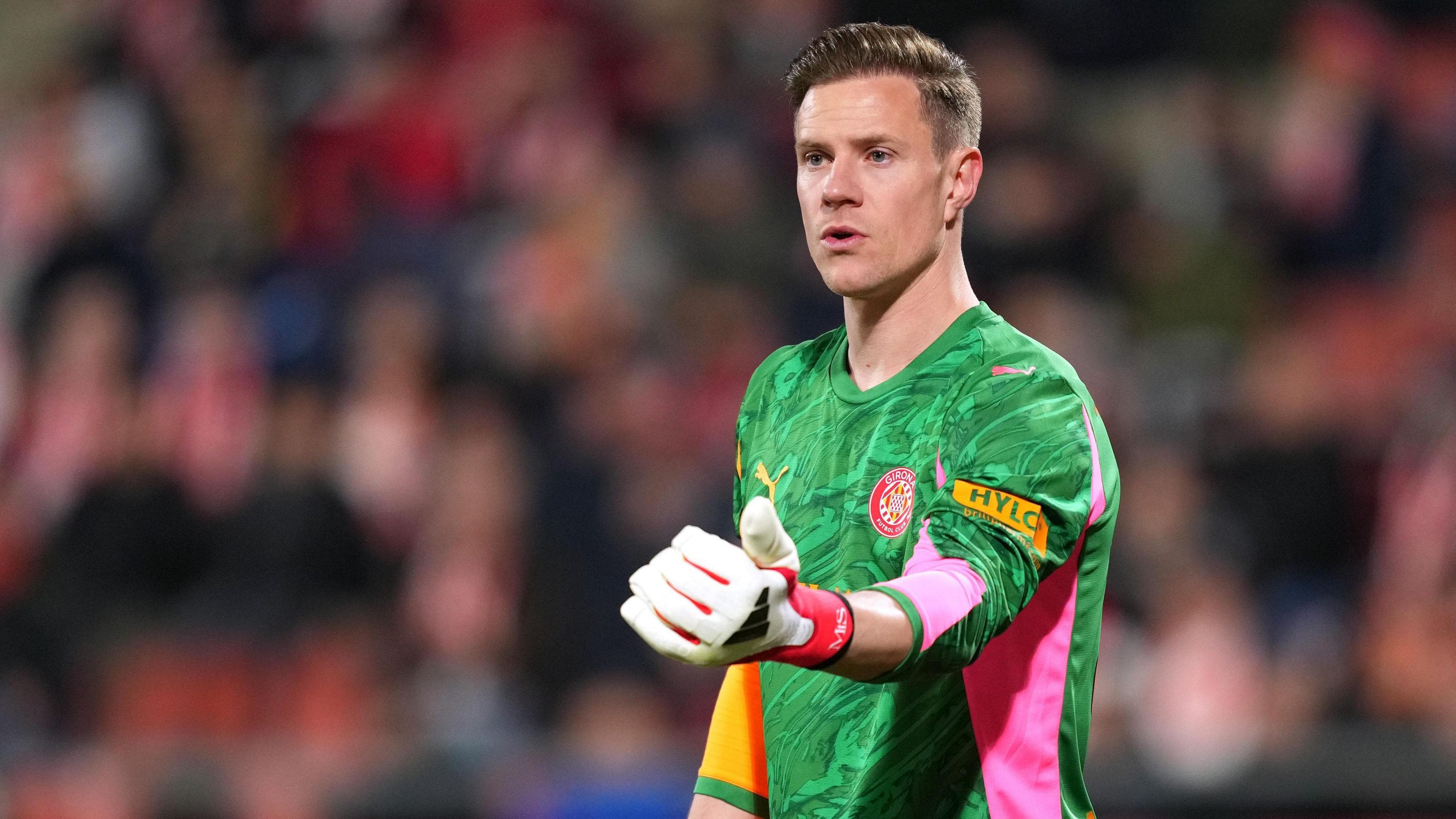 Germany's goalkeeper Marc André ter Stegen