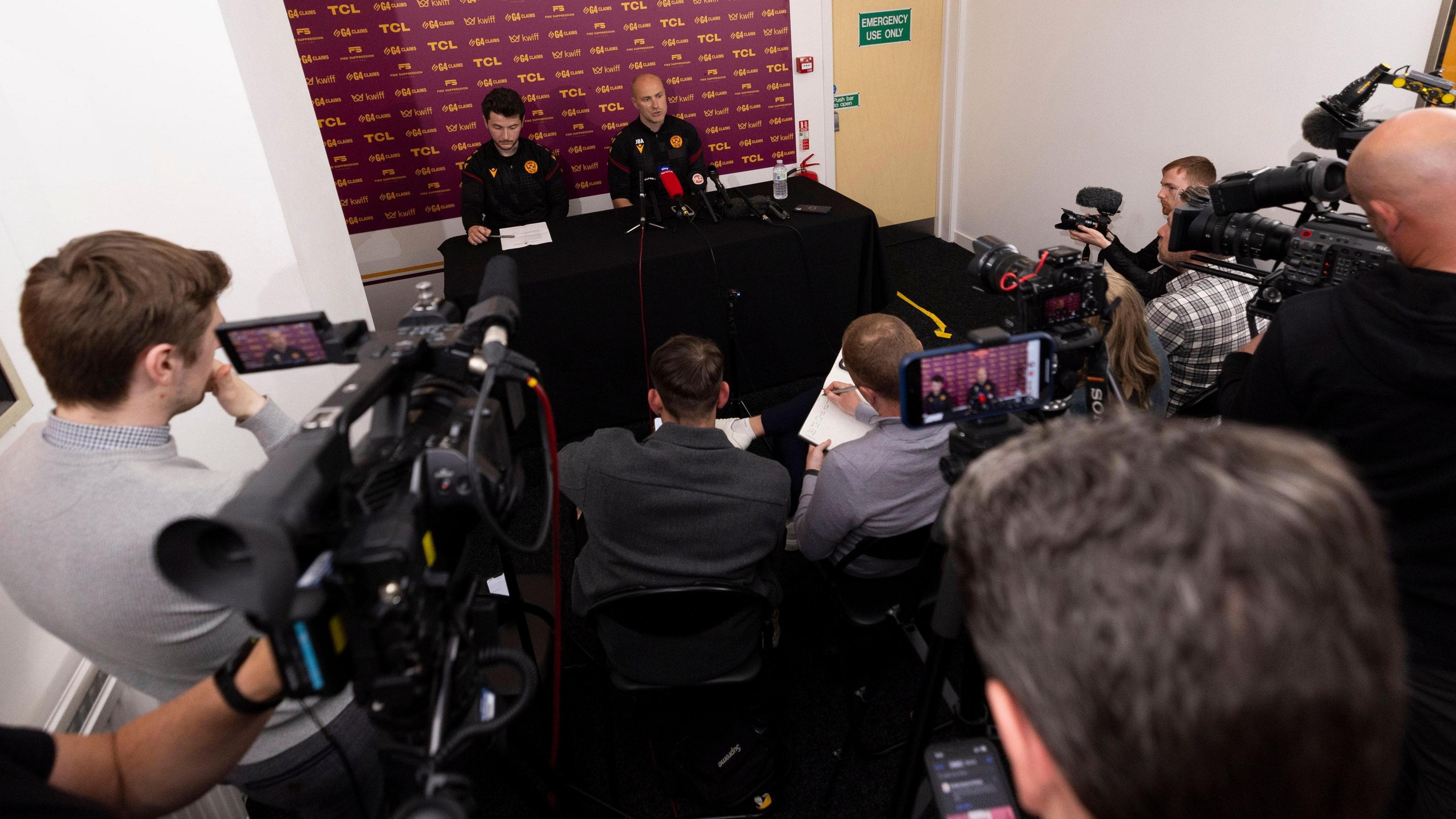 Jens Berthel Askou's Motherwell unveiling