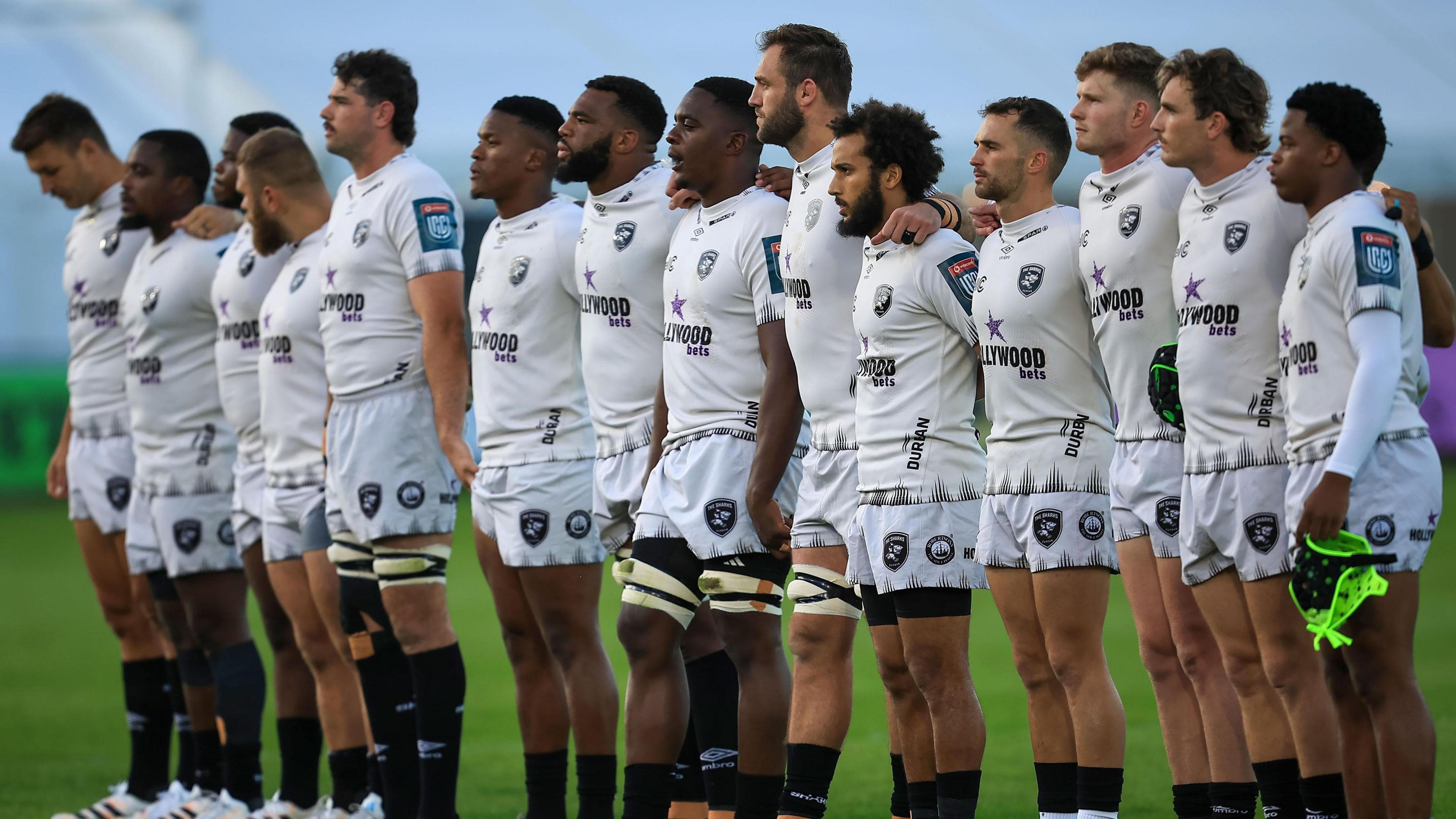 Sharks are one of four South African sides that play in the United Rugby Championship (URC)