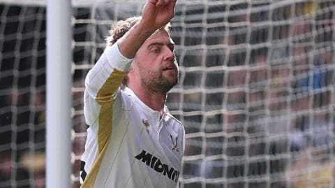 Patrick Bamford celebrates scoring
