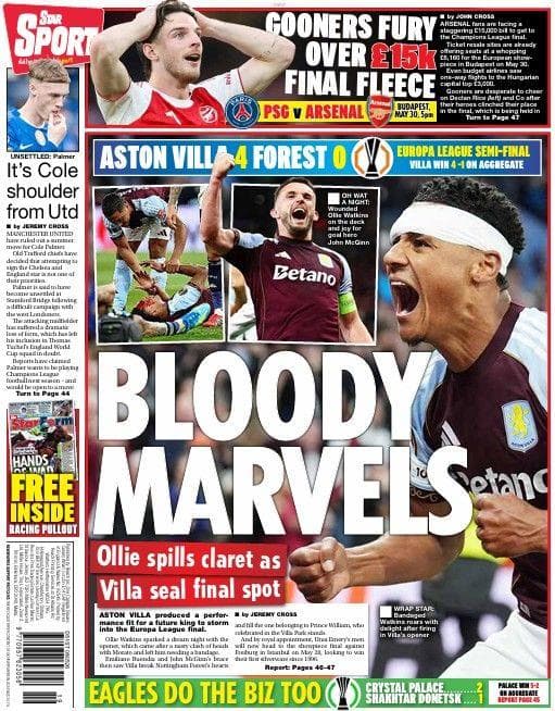 The Daily Star back page
