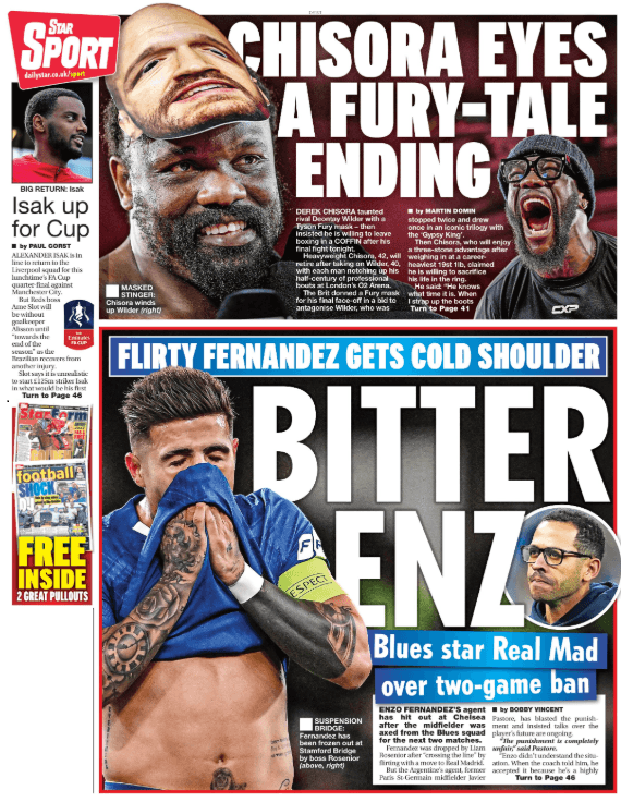 Star back page