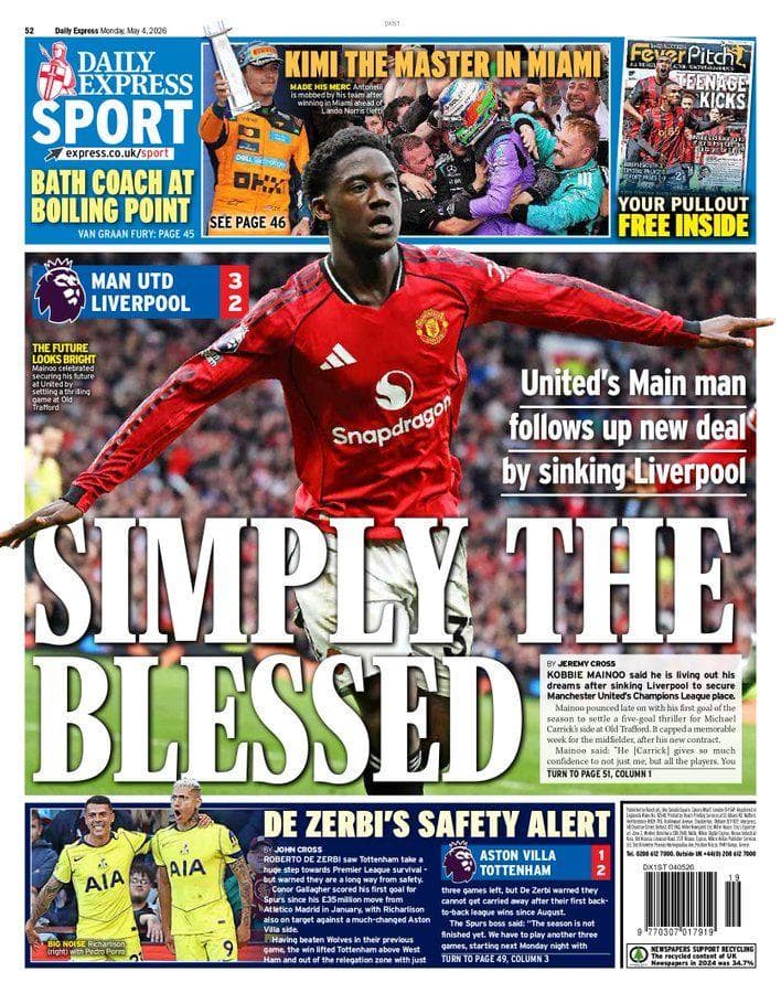 Express back page