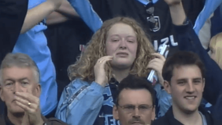 Kim McQueen at Villa Park