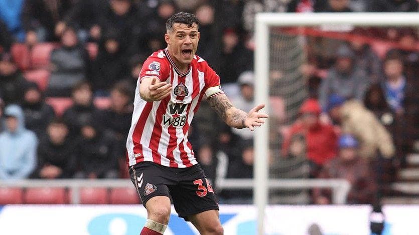 Sunderland captain Granit Xhaka